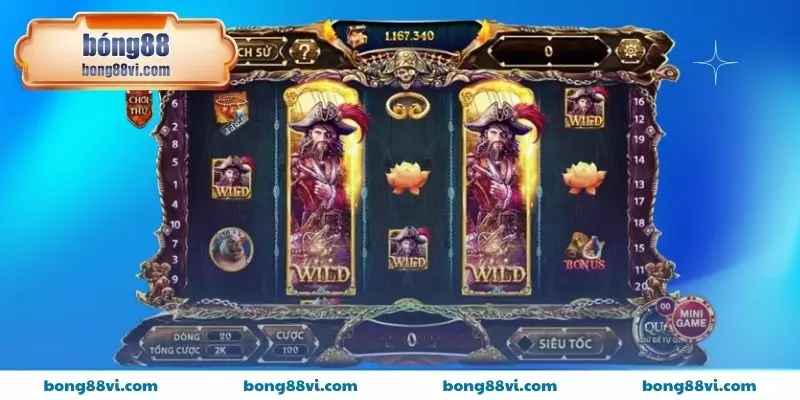 Thông tin quy tắc game Pirate King Nổ Hũ